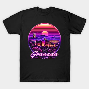 Granada Glow - Silhouettes And History T-Shirt